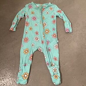 Posh Peanut Floral Onesie